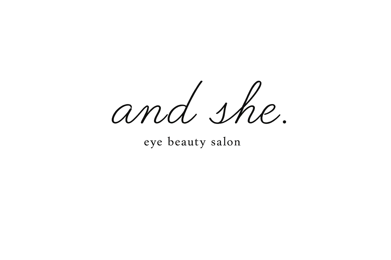and she.｜まつげと眉の専門店